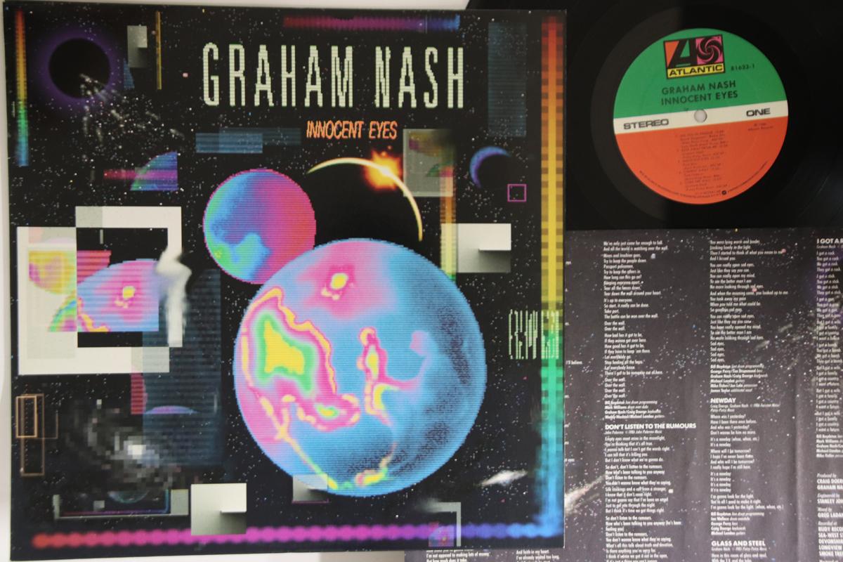 

LP Record GRAHAM NASH - Innocent Eyes 816331 ATLANTIC 1986 US Rock Used