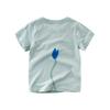 Summer Boys Fashion Short Sleeve T Shirt Kids Cotton Breathable Top Baby Casual Trendy Tee