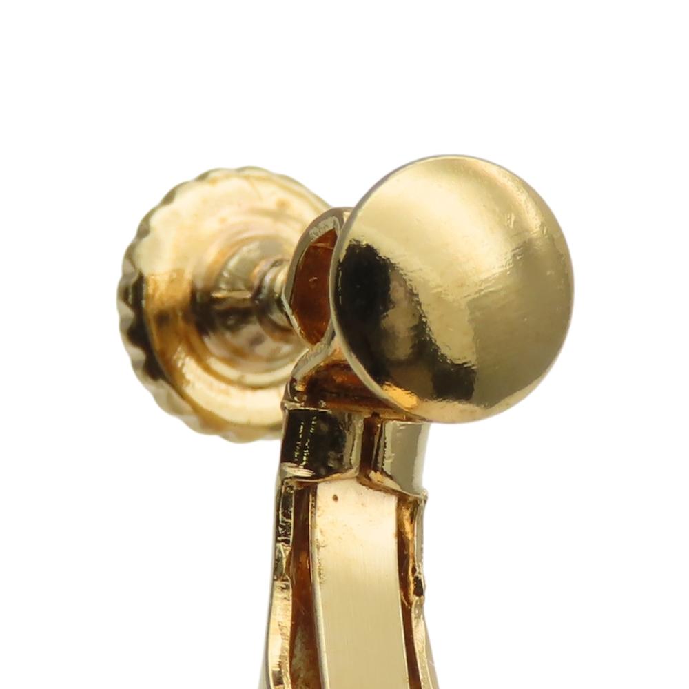 Cercei D'ORLAN Dolan metal/Rhinestone 4.7g placat cu aur roșu