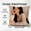 1PC Kpop MMun Ka Young Cushion Cover Plush Fabric Soft DoubleSided Printed Sofa Warm Winter Home Child Gift Pillow Case
