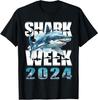 2024 Week Animal Sea Shark Lover Matching Squad Beach Ocean T-Shirt Mens Womens Tees Top