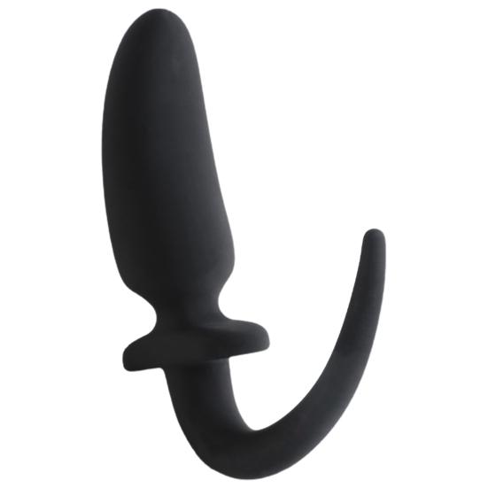 Yousheng Anal Plug Smooth Fast Adaptation Silicone Dog Tail Butt Beads Sex Toy for Beginner