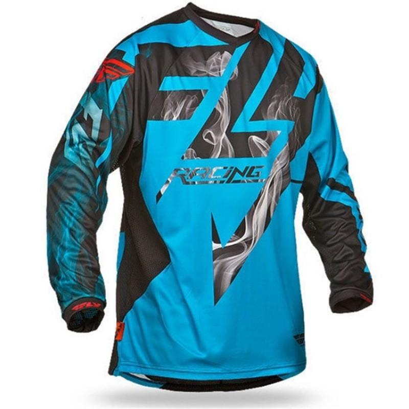 Mens Long Sleeve Mountain Bike Downhill Jersey Breathable Cycling Outdoor Riding