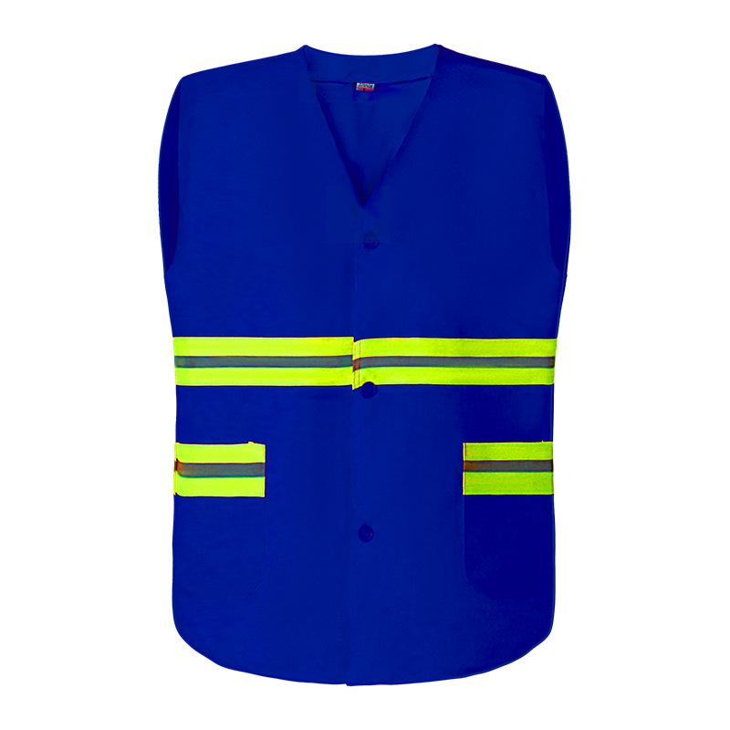 High-Visibility Reflective Safety Vest for Traffic and Construction Workers