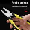 Industrial Tiger Pliers Set: 8" Wire Cutters, 6" Needle Nose & Labor-Saving Diagonal Pliers for Household Electricians