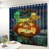 Halloween Curtain Cloth Bedroom Living Room Balcony Blackout Curtain Office Hotel Insulation Curtain