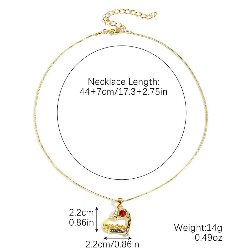 Necklace for Women Mother's Day Necklace Mom Necklace Love Mom Necklace Mother's Day Jewelry Beautiful Elegant Necklace for Her