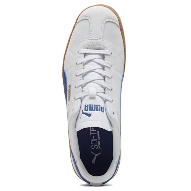 Puma Club Trainers Lightweight Comfortable Low-Top Sneakers Unisex sneakers White Blue 381111-26