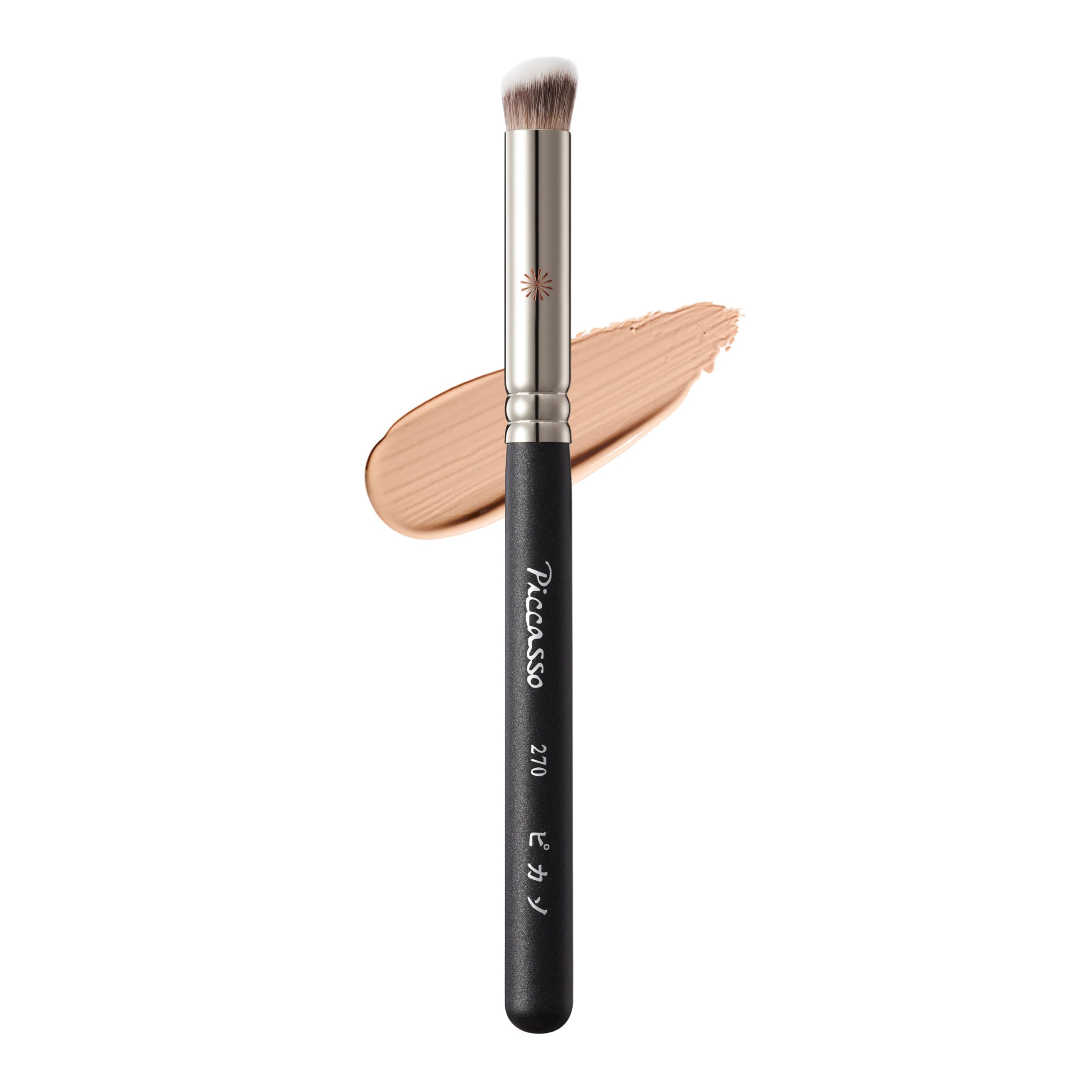 

Picasso 270 Concealer Brush Perfectly Covers Dark Circles Under the Blends Seamlessly Authentic Korean Premium Synthetic Bristles Eyes, Cosmetics,