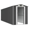 3147454 vidaXL Abri de jardin Anthracite 192x606x223 cm Acier galvanisé