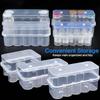 10-Slot Insulin Vial Storage Case Transparent Pill Vial Cooling Case  Refrigerator Organizer