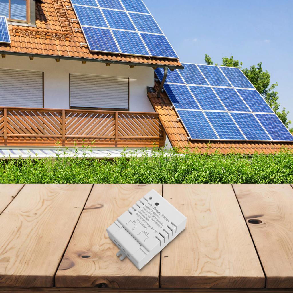 WiFi Enabled Smart Timer Switch For For Home Use Features Voice Activation and Scheduling Options For For Convenience