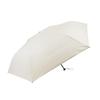 Complete Light Light UV Ray 50cm Suitable for Both Sunny and Rainy Foldable Plain Ivory [Makokka] Blocking, 100% Blocking, 100% Cut, 99.9%