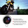 2 In 1 12V DC Motorcycle LED Digital Voltmeter Tachometer Gauge Metal Odometer Speedometer Motorcycle Accessories