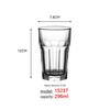 Libbey Octagonal Beer & Whiskey Glass