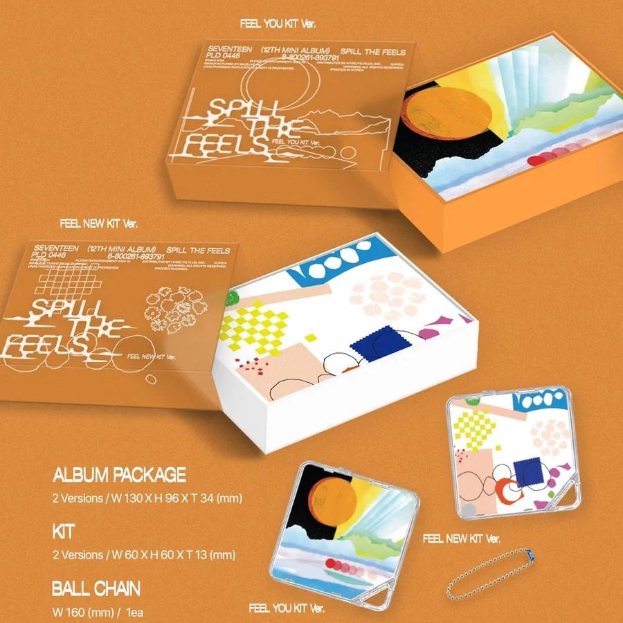 Albüm SEVENTEEN - [SPILL THE FEELS] 12. Mini KIT