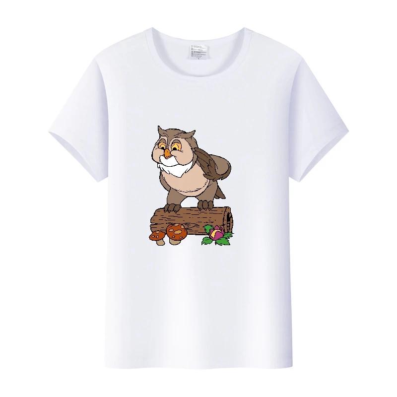 Mode Bluse Disney Cartoon Bambi Mädchen T-Shirts Sommer Crop Tops Ästhetisch Y2K Harajuku Kurzarm Kleidung Für Frauen T-Shirts