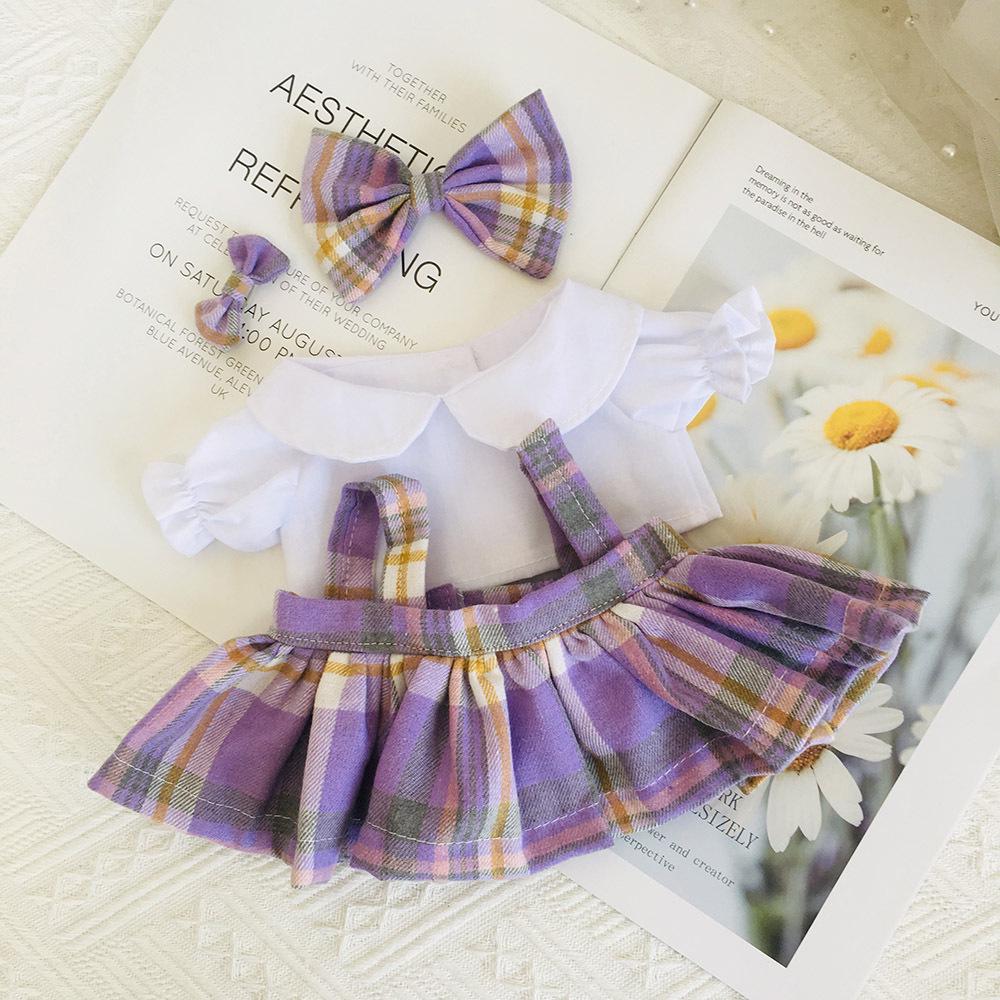 Medium 30cm Handmade Doll Clothes for Jointed Bear - S Size Belle Lulu Outfit Gift for Girls
