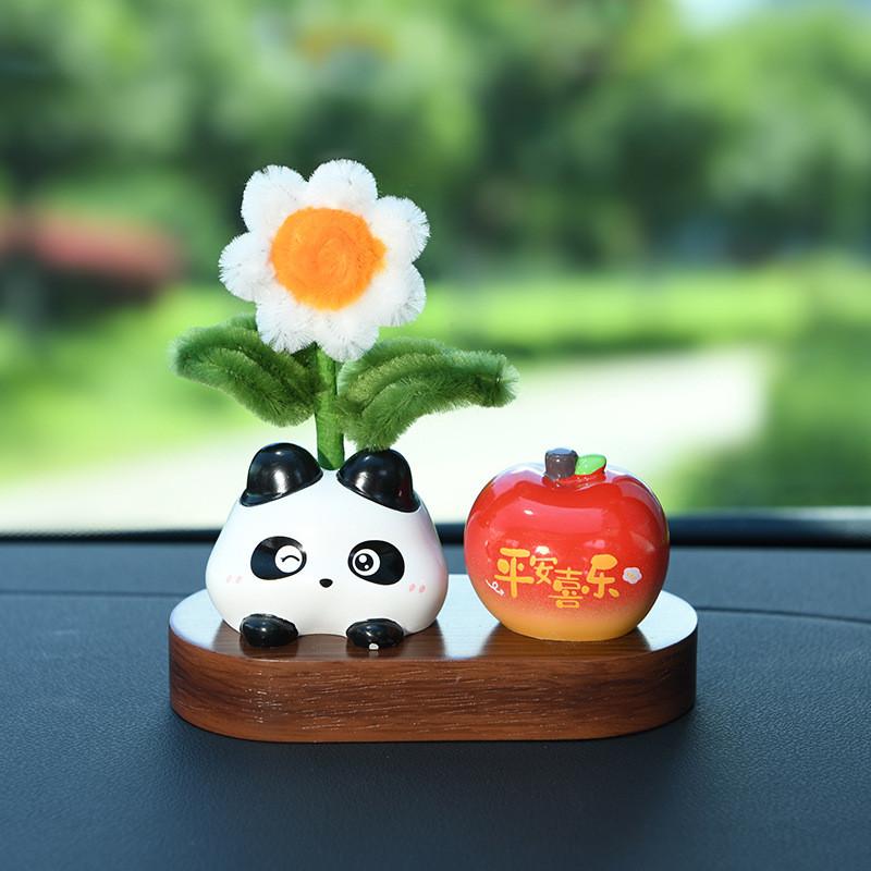 Decoração de Carro com Flor de Resina com Design Criativo para Meninas Casa Escritório Presente