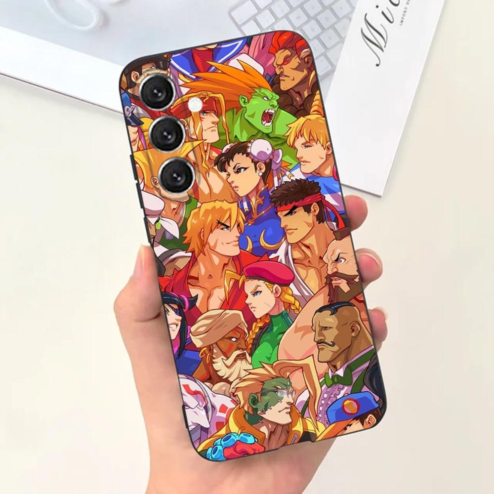 

Game S-Street-F-FighterS Phone Case For Samsung S21,S22 Ultra,S20,S30 plus,S22 plus,S23,S30 ultra 5G Silicone Cover Samsung S225G