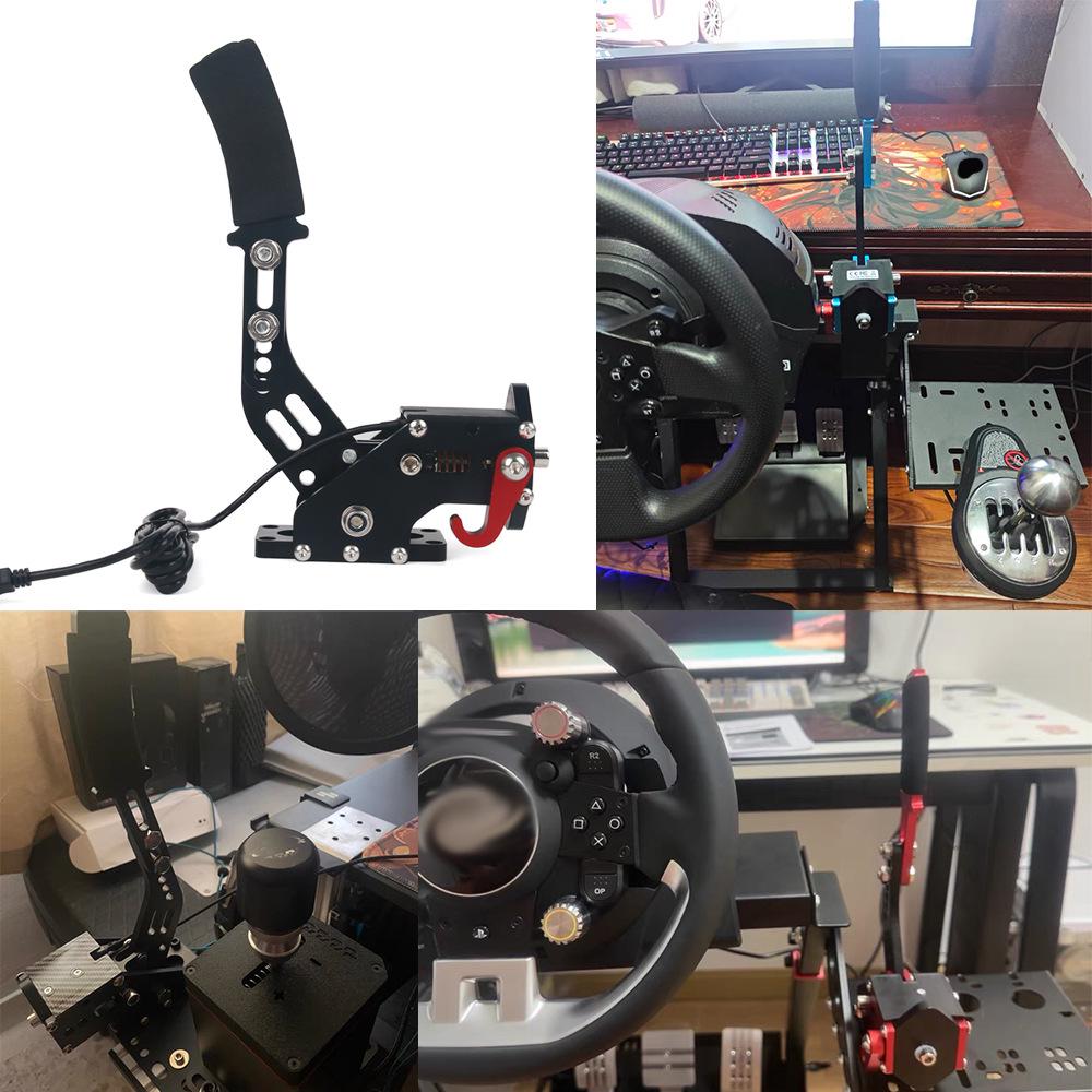 USB-Free Linear Racing Handbrake for PC Steam Simulators