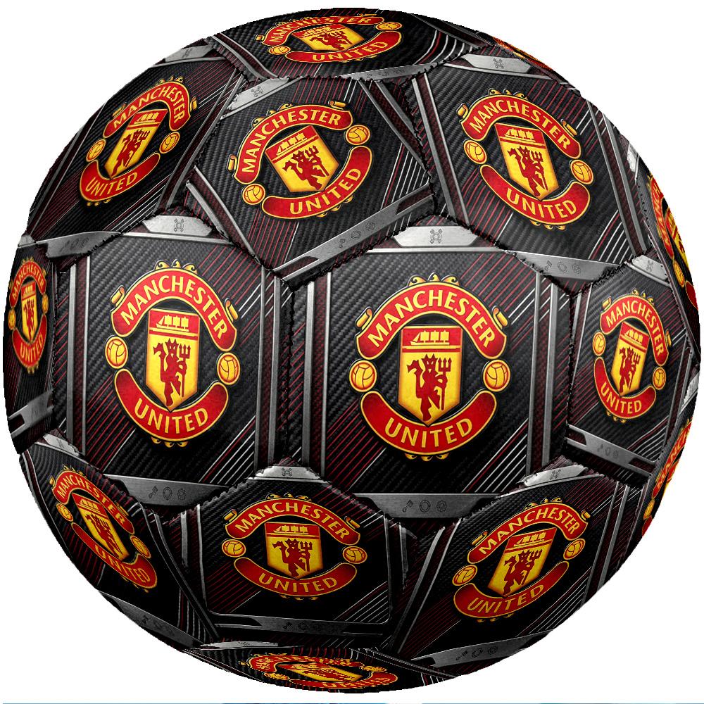 Manchester United Thema Fußballball Größe 5 Fußballball Weiche Haptik Professioneller Trainingsfußball für Outdoor-Sportarten