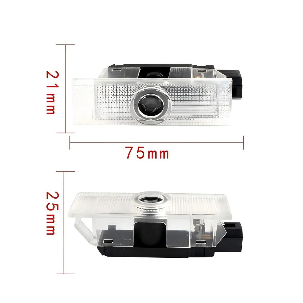 APQU7 2X Led Car Door Welcome Projector For Alfa Romeo 159 166 Giulia Mito Giulietta Stelvio Brera Ghost Shadow Lamps Decorative Light