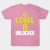T Shirt Women 2009 8Th Gamer Birthday Gift Funny Level 8 Unlocke Harajuku Print Kawaii Tshirt Summer Short Sleeve Female T-Shirt Top Tee