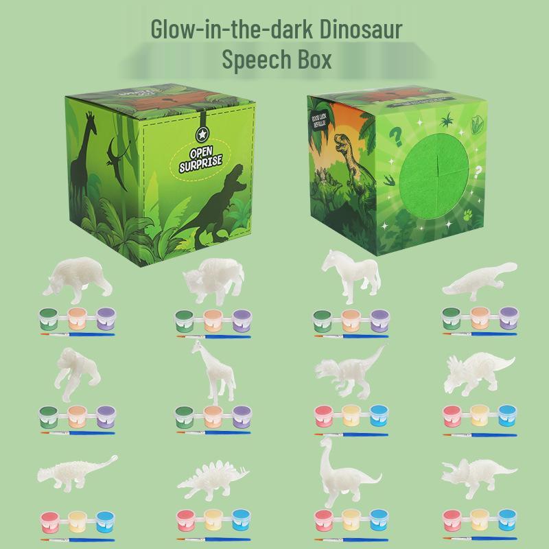 

Светящаяся модель динозавра для раскрашивания своими руками - Игрушка-подарок для детской вечеринки