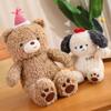 Teddy Bear Plush Toy With Soft Short Pile For Kids Birthday Gift And Collectible Decor