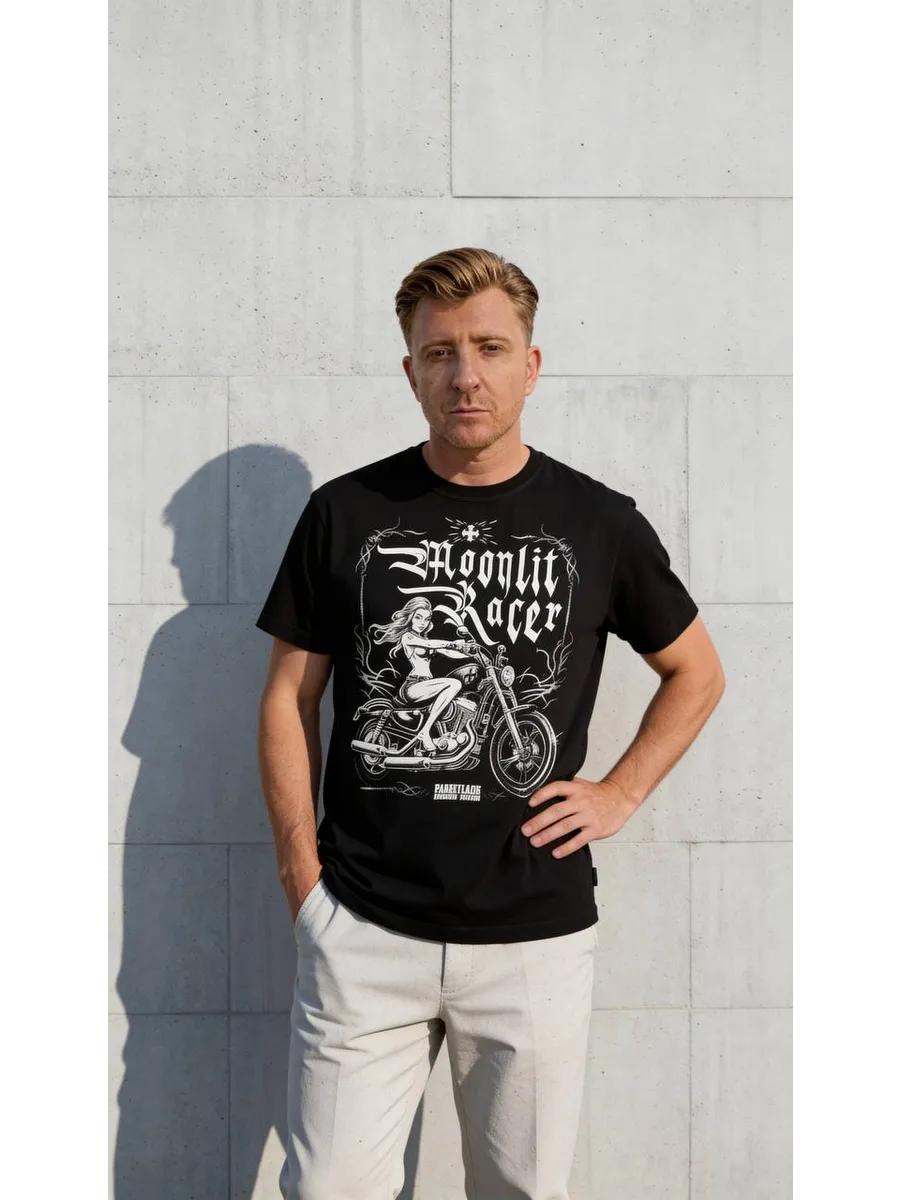 Women s oversized print T-shirt S