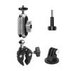 Camera Mounts Clamp Mount Bicycle Handlebar Adapter Mount Aluminum Alloy 1.5kg Load Capacity with