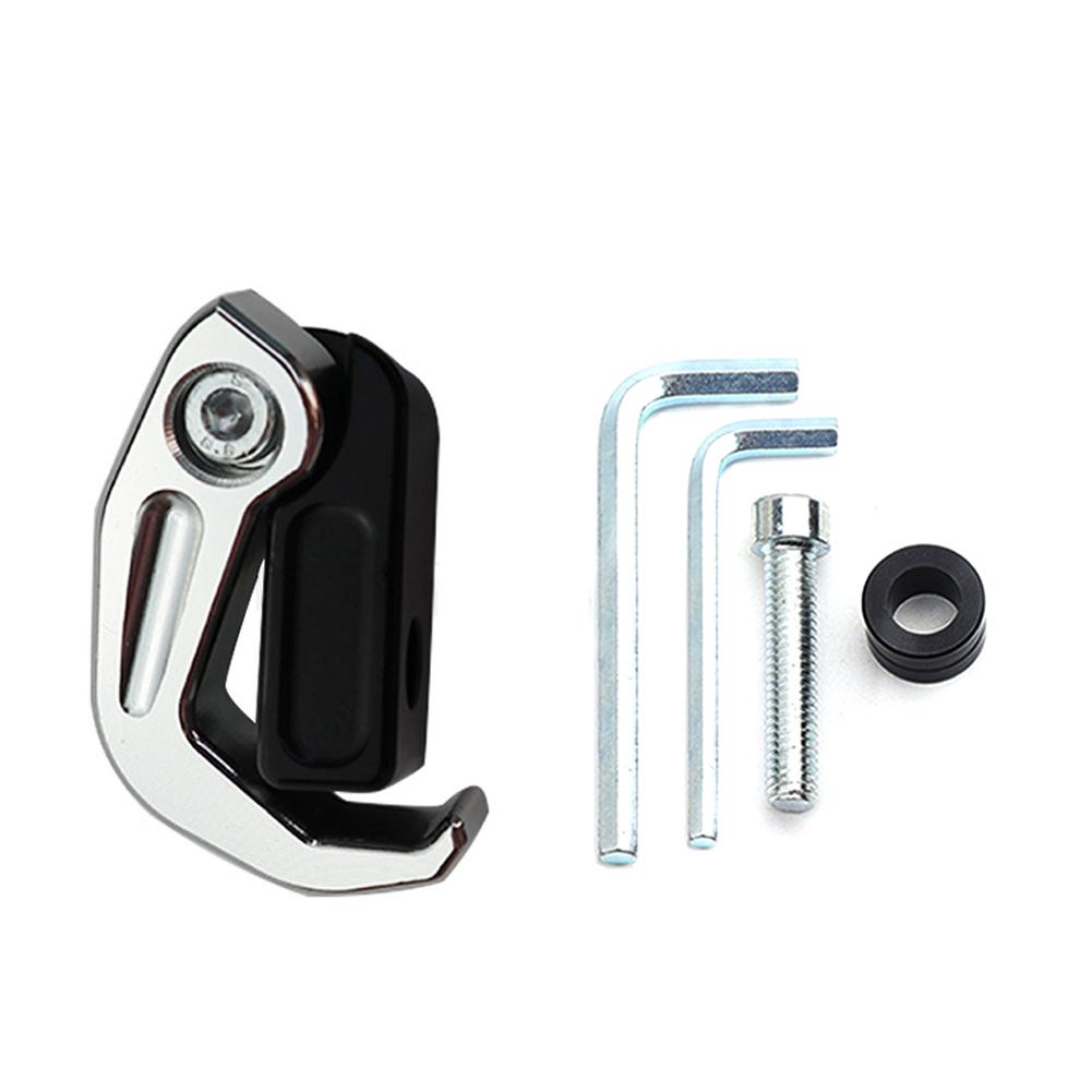 Aluminum Alloy Motorcycle Handlebar Luggage Helmet Hook Mount Foldable Motorbike Scooter Holder Bag Hanger With Screw