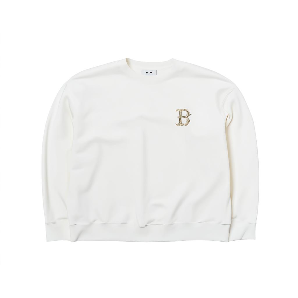 MLB Sweatshirts Unisex Cream Crew Neck Moderate 3AMTT0144-43CRS L