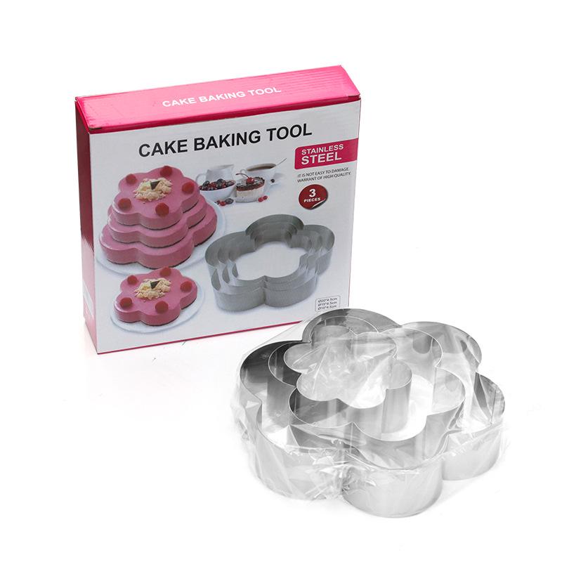 Stainless Steel Mousse & Cookie Cutter Set - Round Cake, Chocolate, DIY Baking Tool