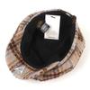 Universal chemistry Brit Check Beige Newsboy Cap