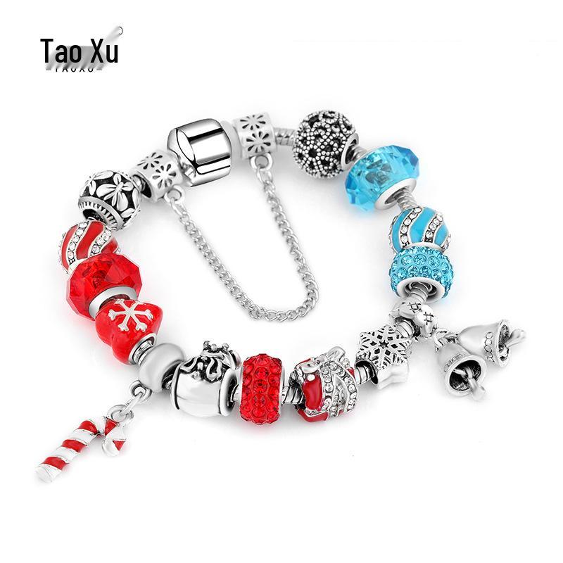 

Персонализированная подарочная коробка в виде рождественского колокольчика с изысканным браслетом 19cm Bracelet