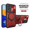 Magsafe Magnetic Camera Protection Case for Xiaomi Redmi Note 11 Pro 11E Pro Armor Hybrid Metal Ring Back Cover For Note 11s 11A
