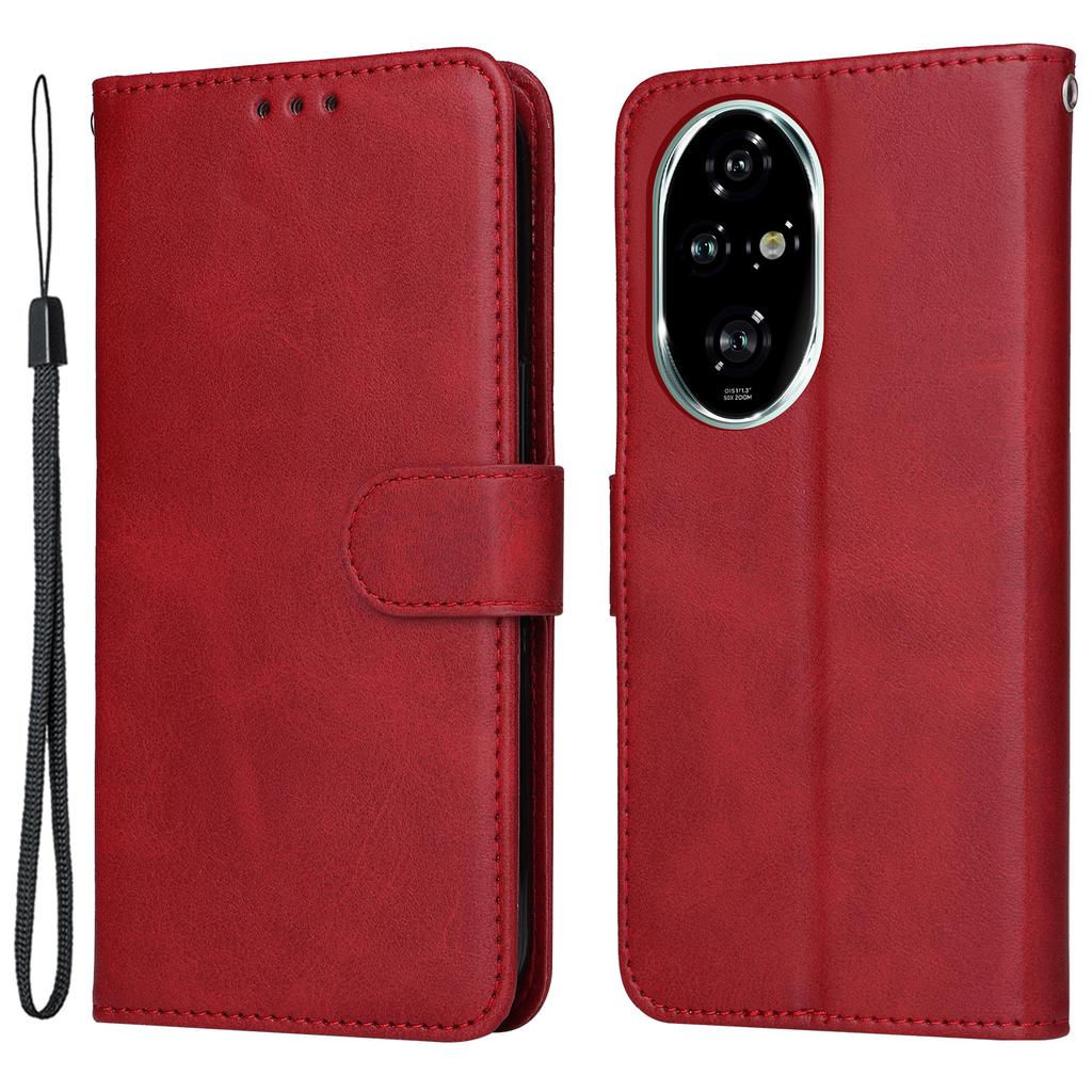 For Honor 200 Pro 5G Case PU Leather Wallet Card Slots Flip Phone Cover