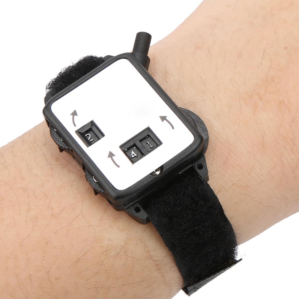 3Pcs Golf Score Counter Watch Manual Type Stroke Shot Keeper Plastic Accessories
