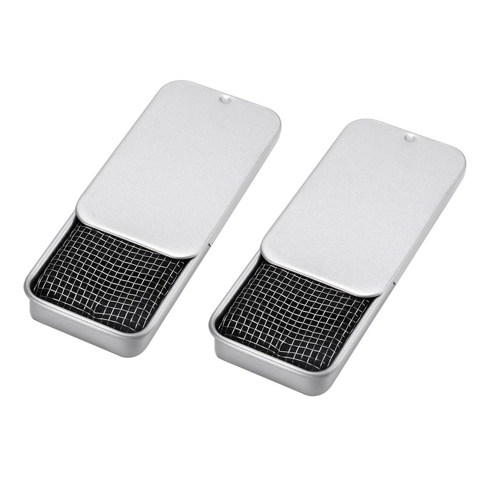 Edelstahl Kochofen Leichtgewicht Mini Camping Kocher Push-Pull Box Tragbar für Wandern Angeln für Backpacking