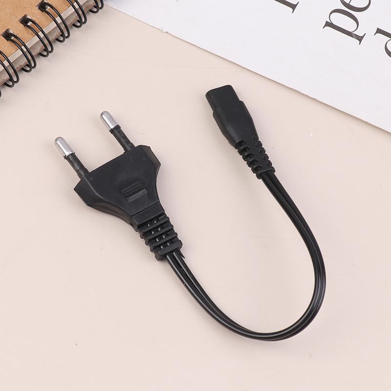 1Pc EU Plug Double Hole Charging Cable 220V 110V Direct Charging Torch Light Charger Power Cord Flashlight Accessories