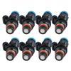 8x Bränsleinsprutare För Chevrolet GMC Cadillac Hummer 4.8L 5.3L 6.0L 25317628 FJ315
