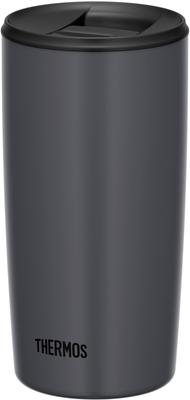 Thermos Vacuum Insulated Tumbler with Dark DGY Lid, 500ml, Gray, JDP-501