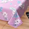 Bed Sheets Cotton and Linen Four Seasons King Queen Size Bedding Flower Printed Flat Sheet Adults Household Mattress Dust Cover