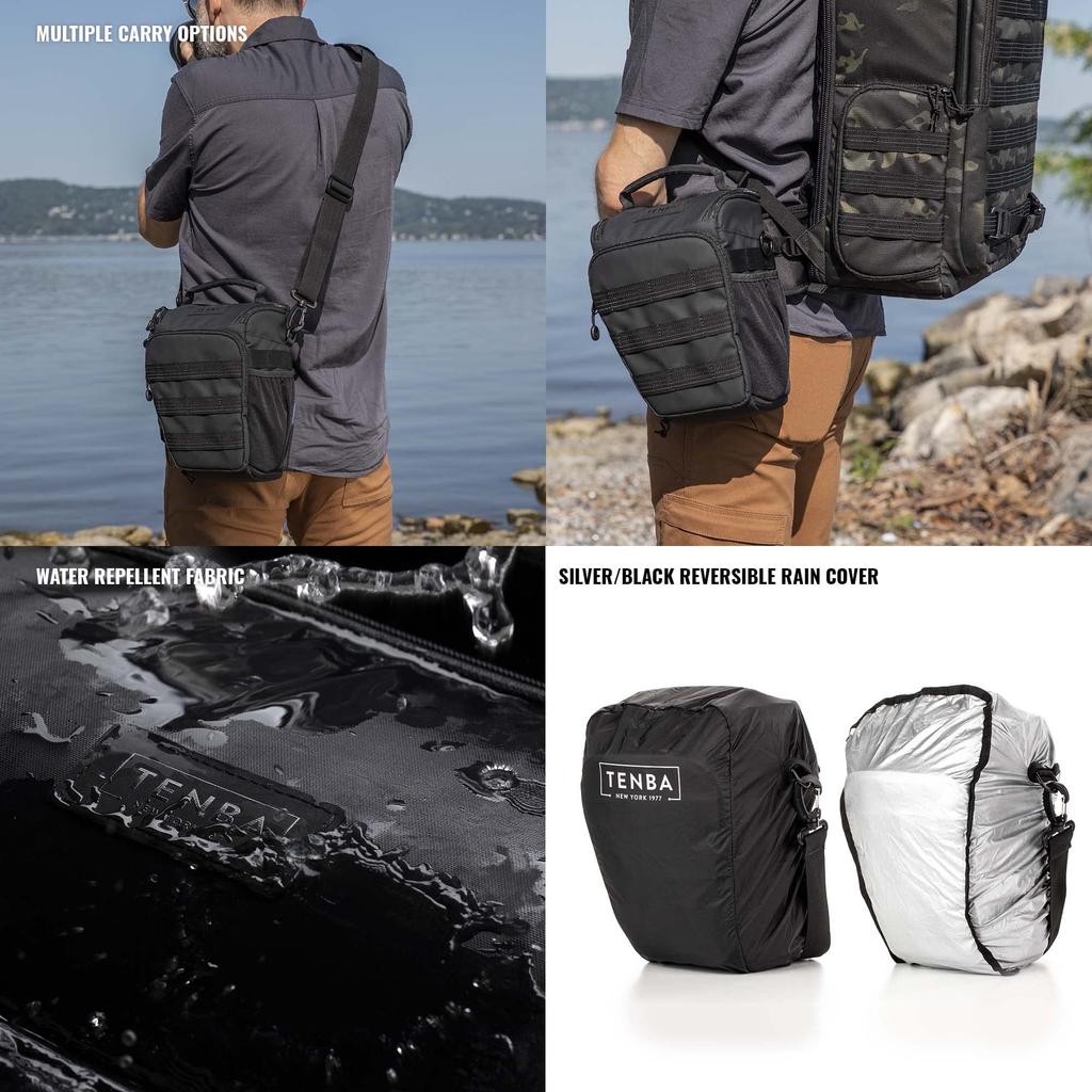 TENBA Camera Bag for AXIS V2 In Multicam Black (V637-751)