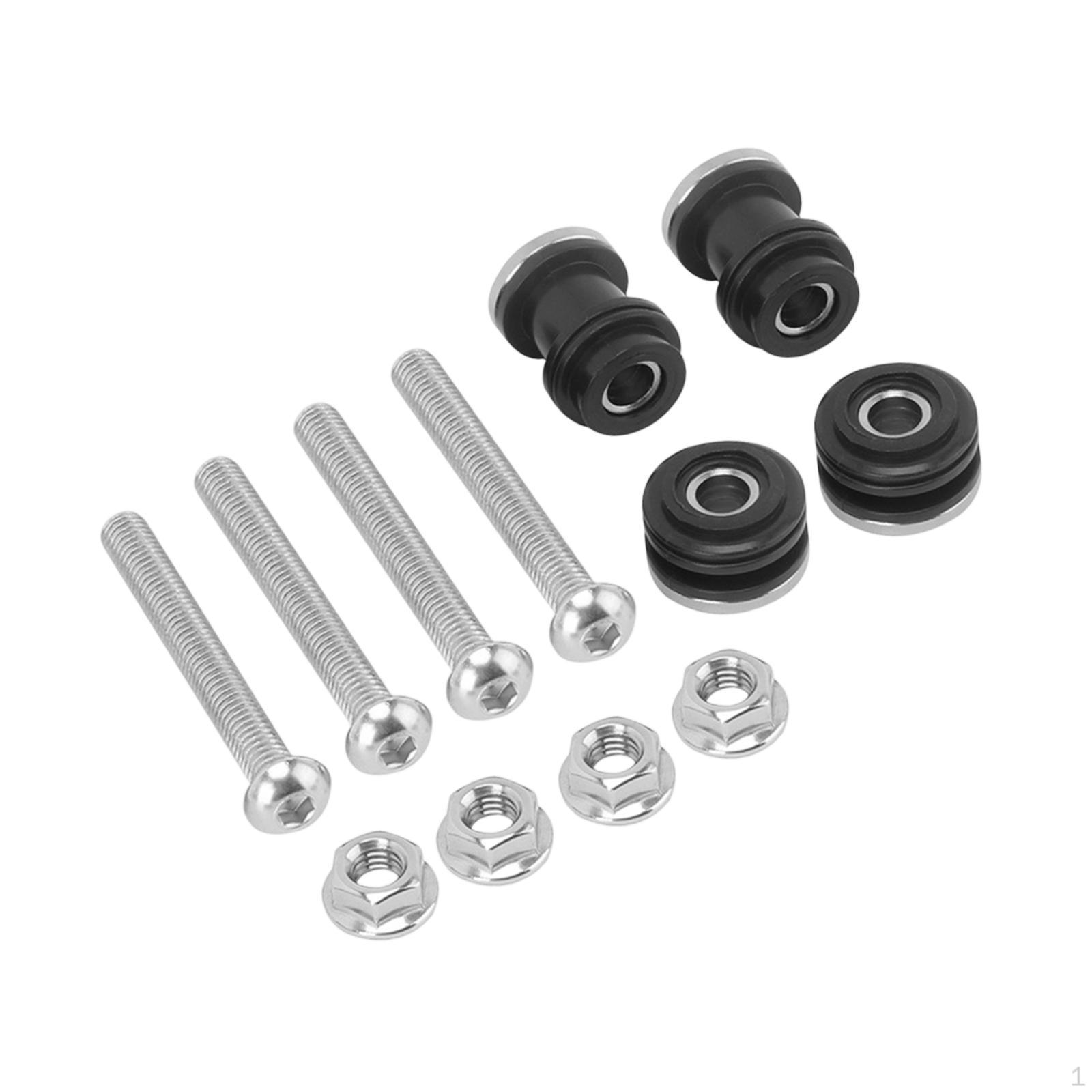 

Motorcycle Backrest Screws Kit Docking Hardware Direct Replaces Easy to Install Practical