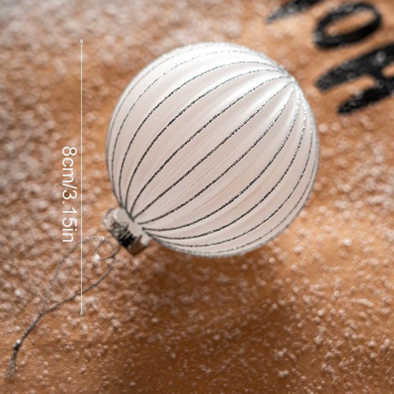 1PC Minimalist Holiday Hanging Ornaments Stylish Tree Hanging Accessories Photo Prop Christmas Balls Atmosphere Photography Orbs