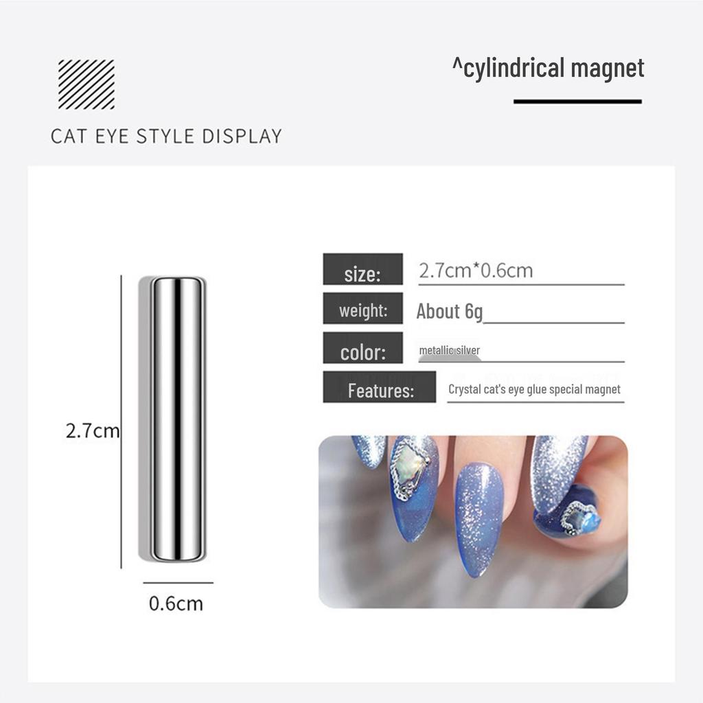 Super Starker Katzenaugen-Nagelkunst-Magnet für Gel-Lack