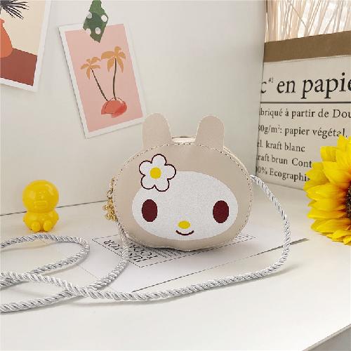 New Cute Pineapple Children's Bag Little Girl Messenger Bag Fashion Cartoon Shoulder Bag Baby Accessories Coin Purse